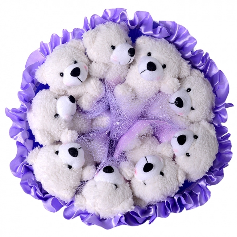 Подарочные букеты из игрушек