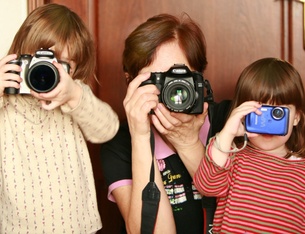   Как красиво фотографировать детей на телефон