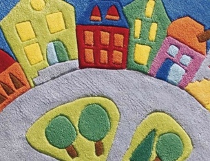 Самые стильные коврики для детской комнаты