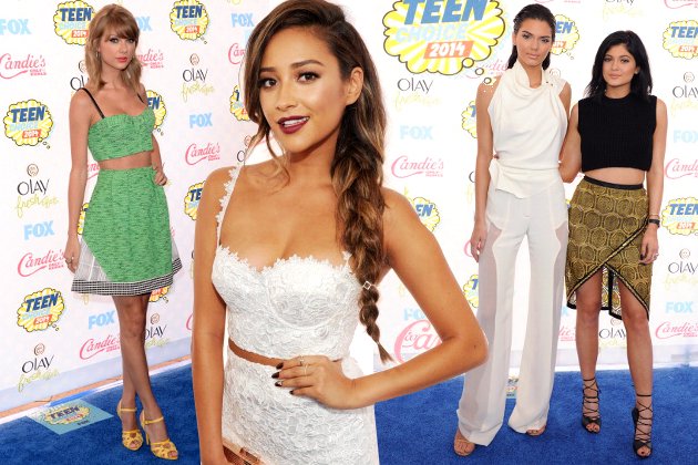 Модные тенденции с красной дорожки Teen Choice Awards 2014