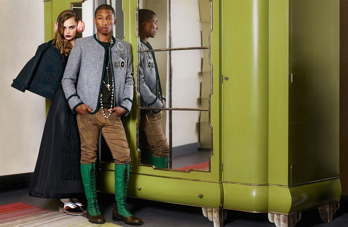 Рекламная кампания Chanal Pre-Fall 2015