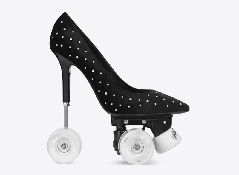 Туфли на колесах от Yves Saint Laurent